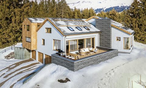 Neubauprojekt 2 Einfamilienhäuser in Valbella (Ski in,Ski out)