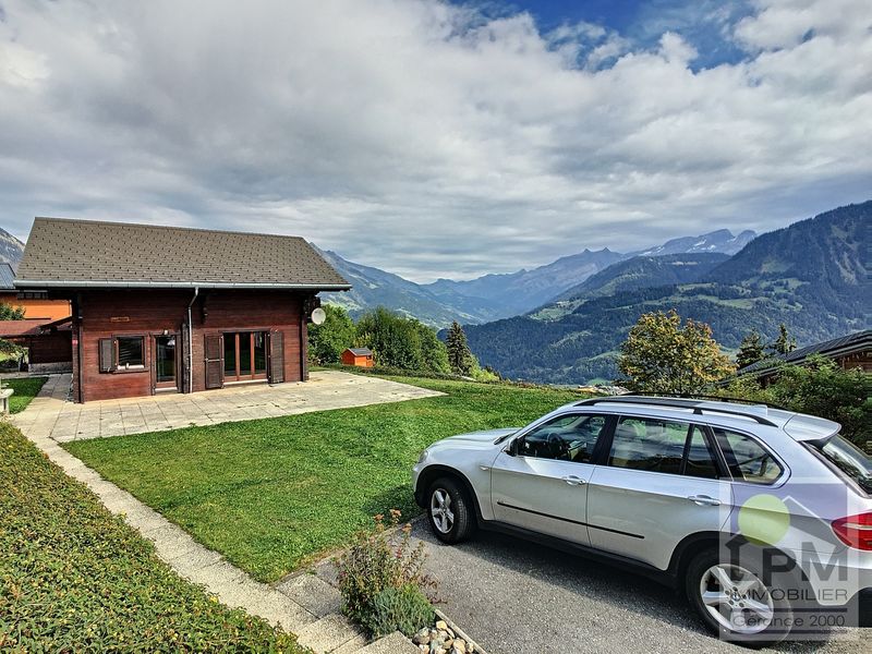 Nice chalet with an incredible view!